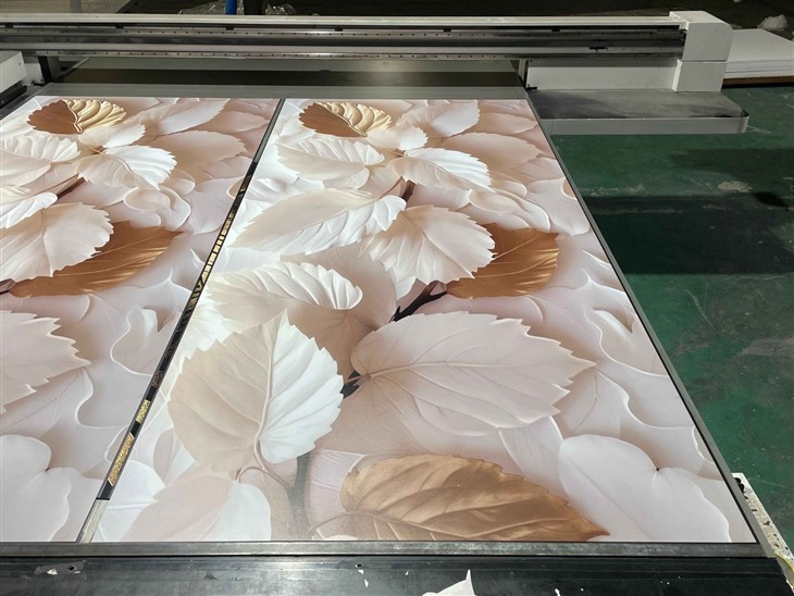 5D Printing Pvc Marble Sheet Decoration