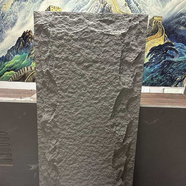 600mm Width 25mm Thickness Pu Stone Wall Panel