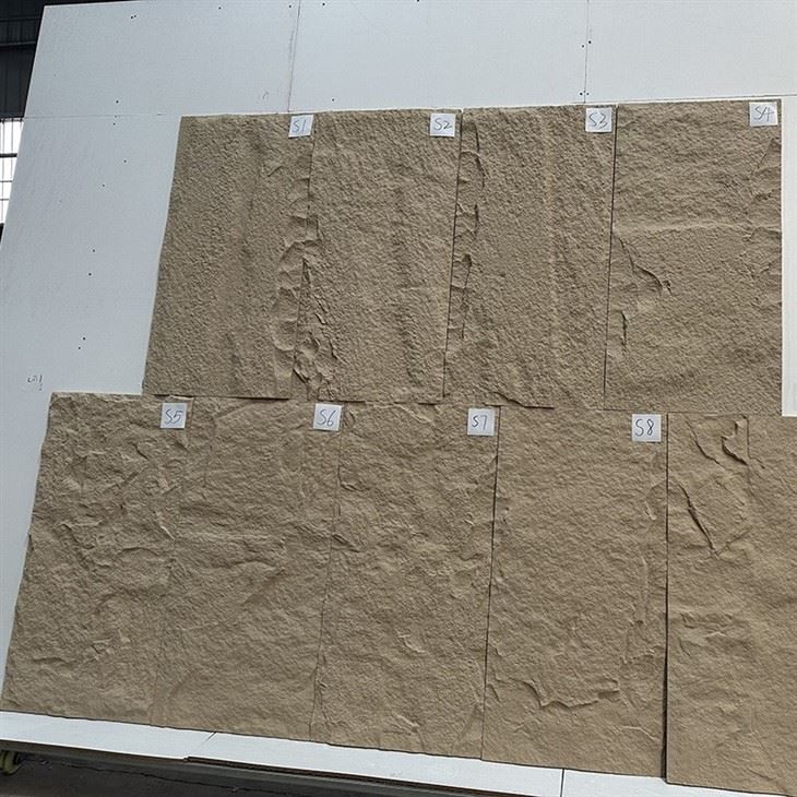 600mm Width 25mm Thickness Pu Stone Wall Panel
