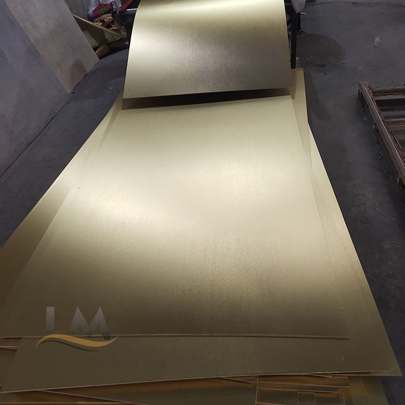 Metal Wpc Wood Veneer