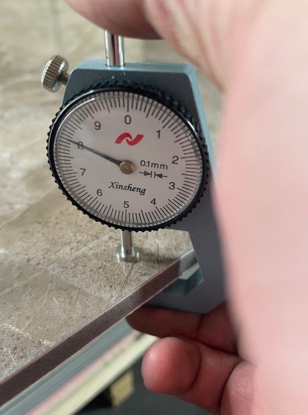 PVC Marble Sheet Surface Treatment