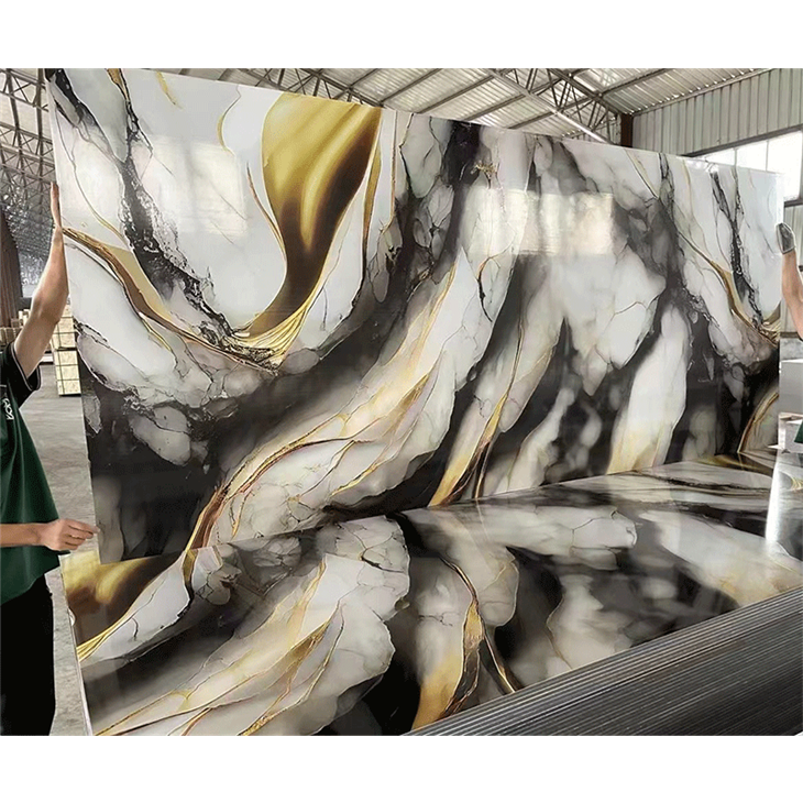 1220*2800*5mm Charcoal Wood Veneer Panel