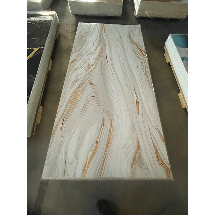 1220mm Width 2800mm Length Pvc Marble Sheet