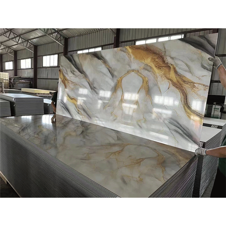 Faux Marble PVC Marble Sheet factory