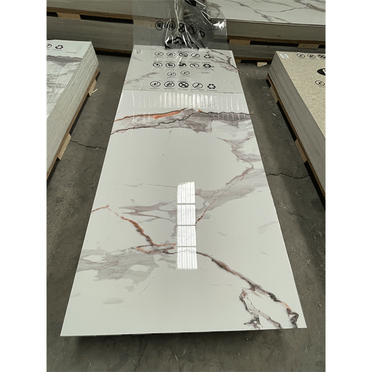 Fast Delivery Embossed PVC Marble Sheet