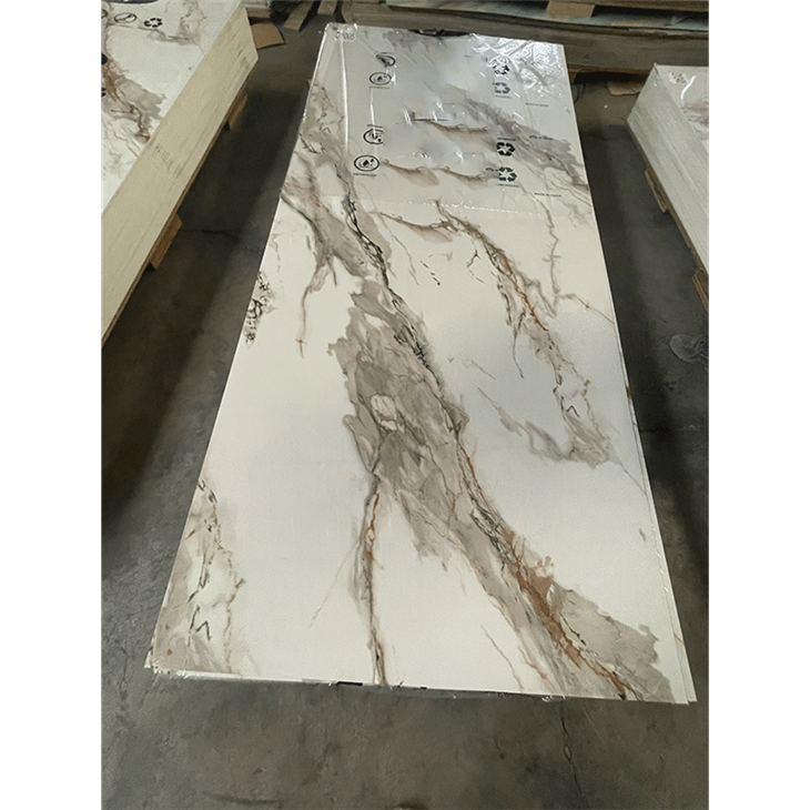 Fast Delivery Embossed PVC Marble Sheet