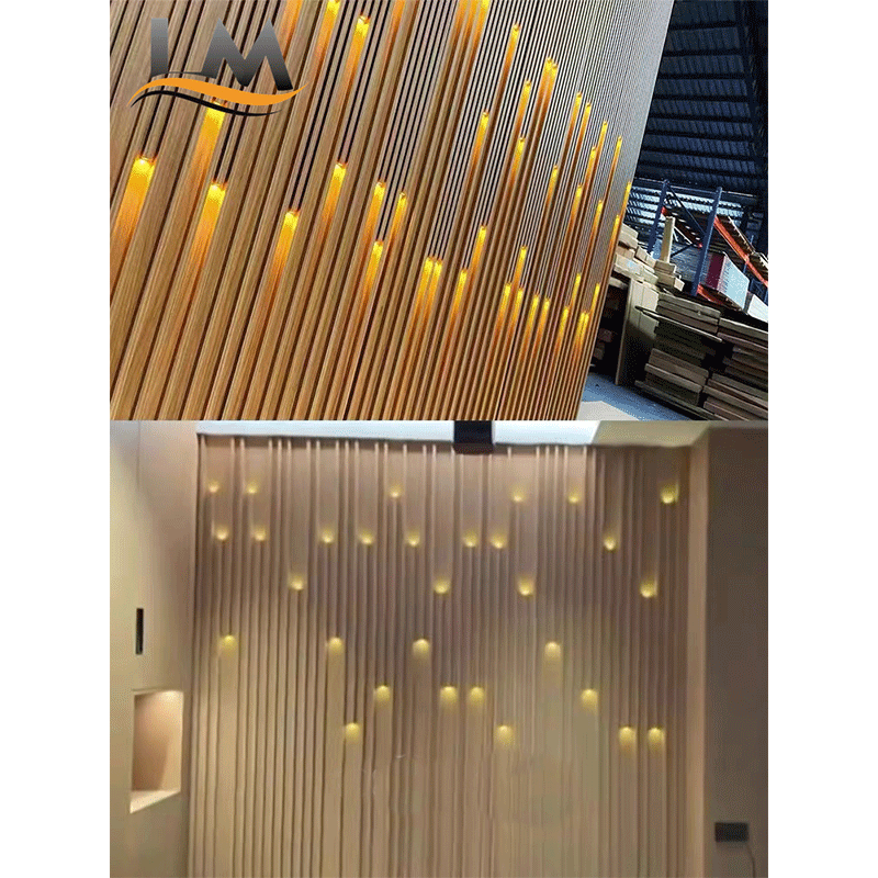 Lamp Bead Wpc Wall Panels