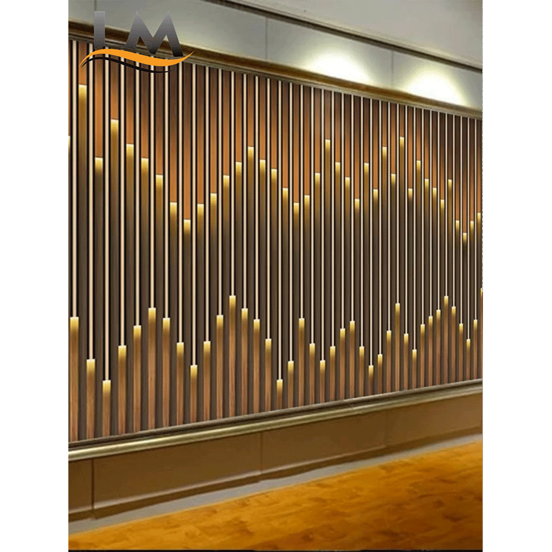 New Design Satrry Sky Grille WPC Wall Panel