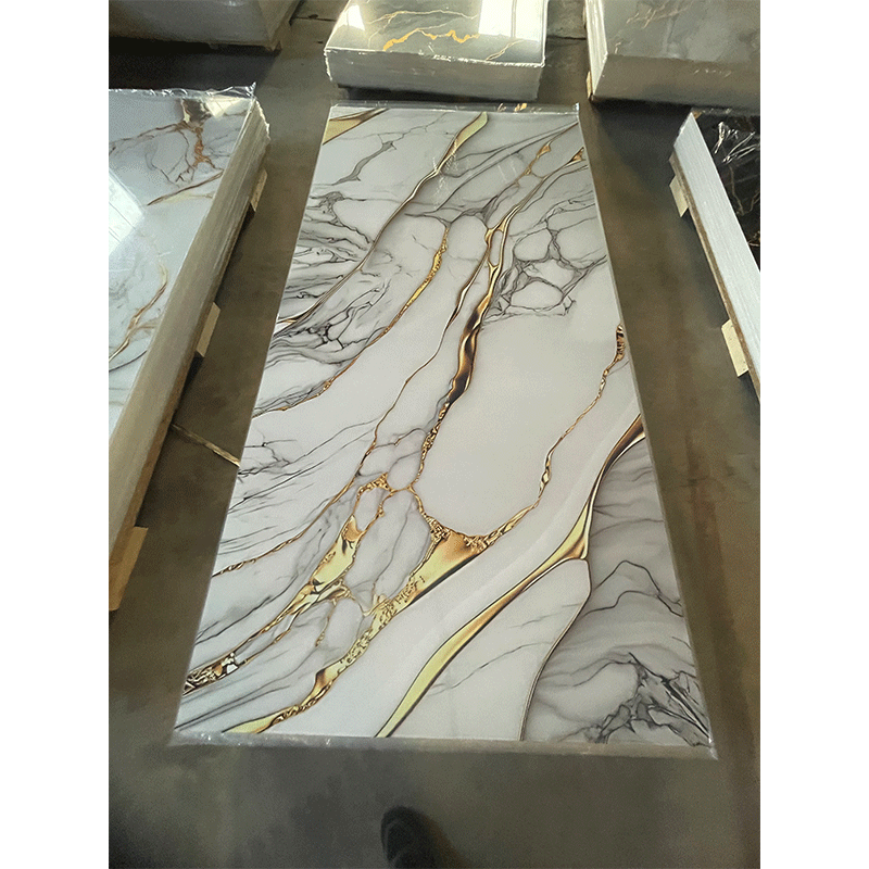 UV Coated Pvc Marble Sheet Wall Panel